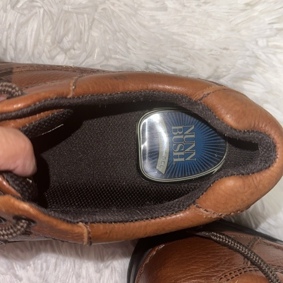 NUNN BUSH Brown * Cameron Casual Oxford Walking Shoe Sz 9 - Picture 6 of 13